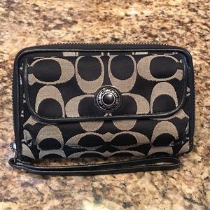 Coach wristlet